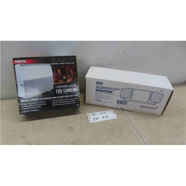 2 New Emergency Lighting 