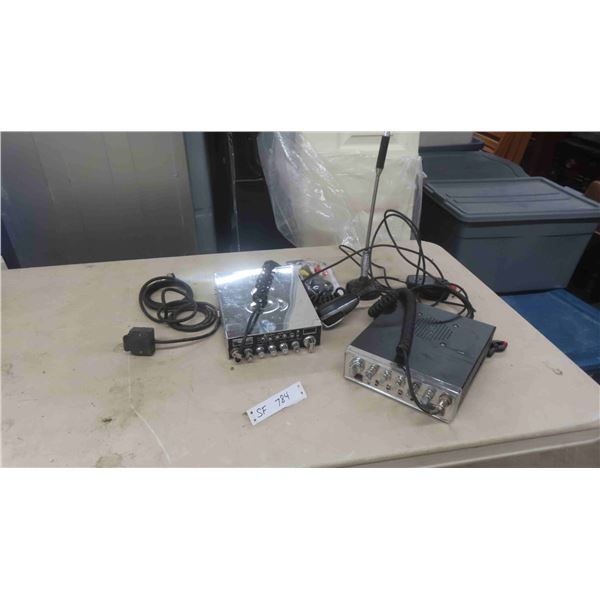 2 CB Radios, Antenna, New A/V Cable 