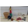 Image 1 : Cast Book Ends , File Holders , AB Carver Ceremonial Doll 24'' T & More 