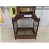 Image 2 : Wood Framed with Wire Vintage Bird Cage 36'' x 9'' x 14'' 