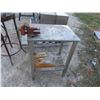 Image 2 : Stainless Table with Vice 30'' x 16'' x 22'' 