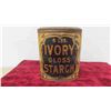 Image 8 : Antique The St.Lawrence Starch Co. Port Credit, Ontario 6lbs Starch Tin