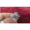 Image 8 : New Rhodite Garnet Dolphin Sterling Silver Ring Size 7 3/4 Total Weight