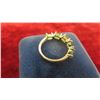 Image 2 : New Ladies Emerald + Sterling Silver Size 6 1/2 Ring Total Weight 3 Grams