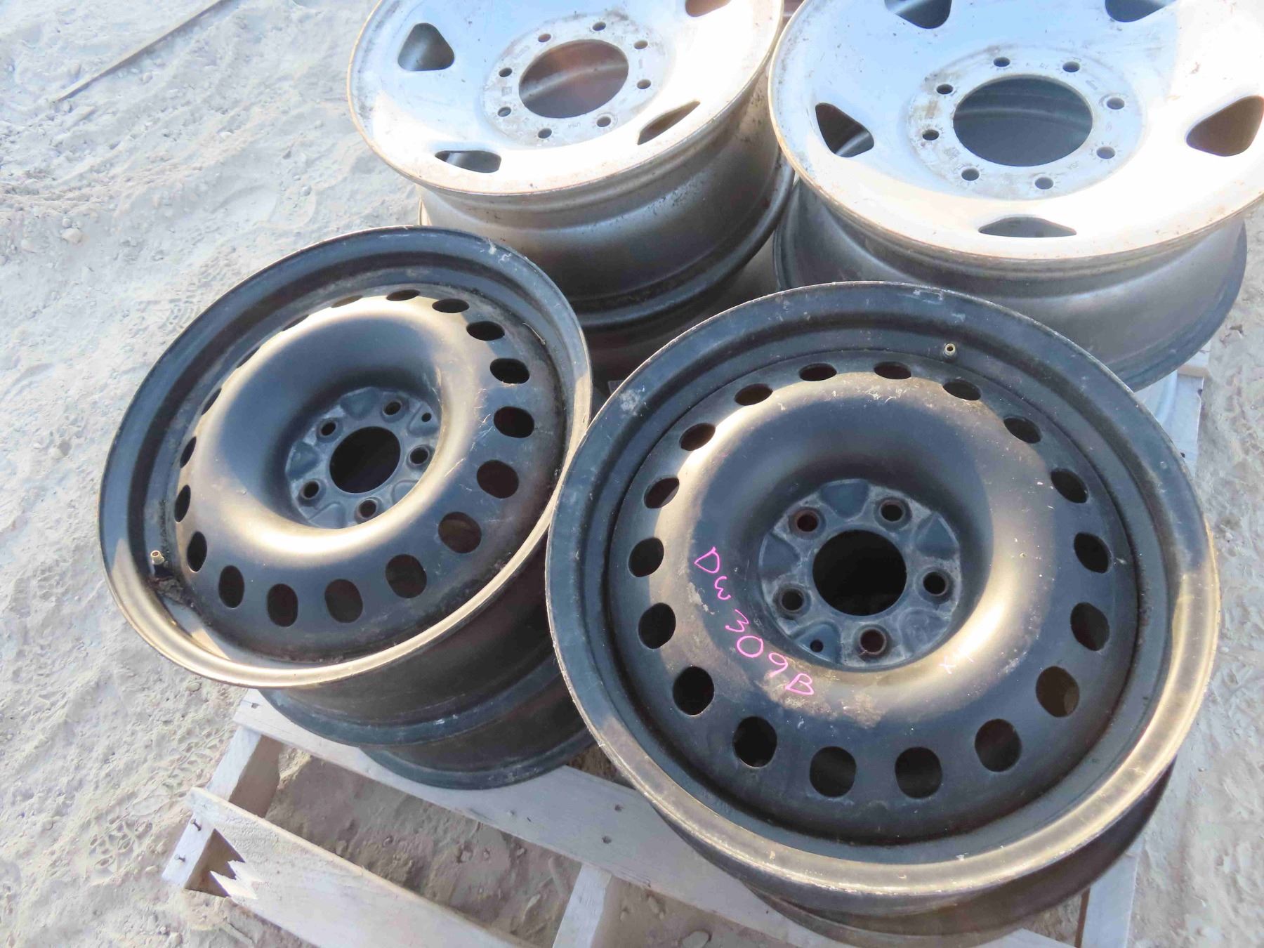 4 Steel 5 Hole Rims off 2012 Rav 4
