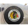 Image 2 : Jeremy Roenick NHL Puck Autograph and Card 1992-93 