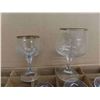 Image 2 : 24 New Old Stock Wine Glasses in 2 Sizes 