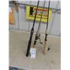 Image 2 : 3 Fishing Rods, 1 Reel