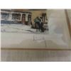 Image 8 : Westminister Mantle Clock, Framed Signed Print 