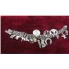 Image 2 : Sterling Silver 7 1/2'' Charm Bracelet Total Weight 50 Grams 