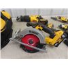 Image 2 : Dewalt 20V Tool Set: Circular Saw, Reciprocating Saw, Drill, 1/4'' 