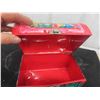 Image 8 : 1985 Sanrio Vintage Japanese Red Stage Coach Metal Lunch Box from Japan
