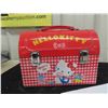 Image 2 : 1978 Sanrio Japanese Hello Kitty Metal Dome Lunch Box from Japan