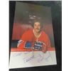 Image 2 : Montreal Canadiens Bob Caiwe Autographed 3 1/2'' x 5 1/2'' 