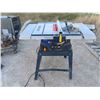 Image 1 : Mastercraft 10'' Table Saw 15 Amp with Laser Hawkeye 