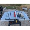 Image 2 : Mastercraft 10'' Table Saw 15 Amp with Laser Hawkeye 