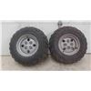 Image 1 : 2 Maxxis Quad Tires with Rims 24 x 10-12 