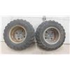 Image 2 : 2 Maxxis Quad Tires with Rims 24 x 10-12 