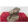 Image 2 : Bronze Buffalo Statue   12'' x 8'' x 9'' H 