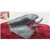 Image 3 : Soapstone Carving Signed Approx. 10'' x 7'' x 6 1/2'' 