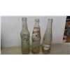 Image 2 : Pop Bottles: Coca Cola, 7UP, Crush, Nesbitt, Root Beer with Paper Label 