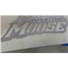 Image 2 : Manitoba Moose Stainless Steel Lazer Cut Sign 23'' x 20'' 