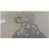 Image 3 : Manitoba Moose Stainless Steel Lazer Cut Sign 23'' x 20'' 