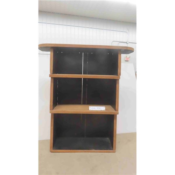 3 Tier Wood What Not Shelf 18'' x 8'' x 28'' 