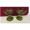 Image 3 : Soreno Avocado Green Textured Glass 
