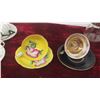 Image 8 : 5 Tea Cups and Saucers - Windsor, Winterling, Others , Milk Bottle, 7pcs 