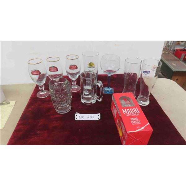 Collectible Beer Glasses : Stella Artois, Labatts & Others 
