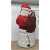 Image 2 : Vintage Blow Mold Santa with Elves 31'' T 