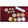 Image 1 : Foreign Currency + Canadian Tokens: Canadian Mint Winnipeg, 