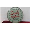 Image 8 : Vintage Thermometer with Advertising 12'' Diameter ''Sealy