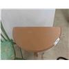 Image 8 : Primitive Painted Chair , Half Moon Stand 