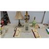 Image 1 : 3 Table Lamps with Shades , New Detachable Harp 