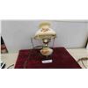 Image 1 : Milk Glass Swag Style Lamp 17'' Tall 