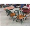 Image 8 : Country Pedestal Table 30'' H x 39'' Across , 2 Leaves 9 1/2'' 