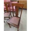 Image 8 : Quarter Cut Oak Pedestal Table 28'' H x 42'' Across , (3) Leaves 10'' 