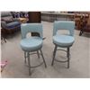 Image 1 : 2 Swivel Bar Stools 