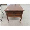 Image 2 : End Table 31'' x 20'' x 27'' , Wrought Iron Leather Chair 