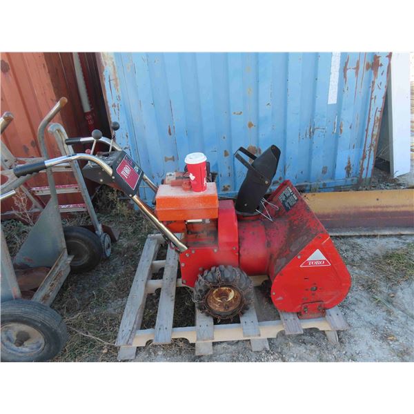 Toro 8HP 24'' Snowblower with Electric Start - Working Condition