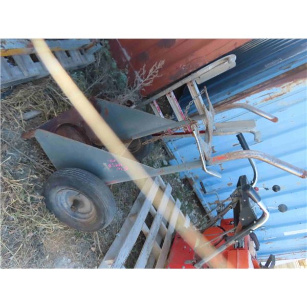 Oxy-Acetyline Welding Cart , Warehouse Aluminum Dolly 