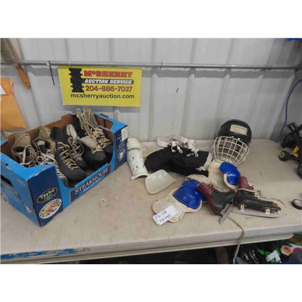 Hockey Equipment and Skates 