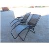Image 1 : 2 Zero Gravity Folding Lawn Chairs - Have Some Fade 