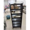 Image 1 : Oak Open Book Shelf 6 Tier 60'' x 22'' x 11'' 