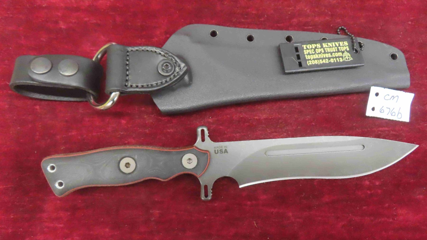 Operator 7 Operator 7 Blackout Edition Knife (Total Length) 12 3/4'' (Blade