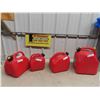 Image 1 : 4 Gas Cans 