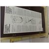Image 8 : Timex Counter Display Case 30'' x 21'' x 12'' - Has Some Cracks 