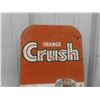 Image 2 : Vintage Orange Crush Metal Sign with Graphics of Bottle 8 1/2'' x 35 1/2''